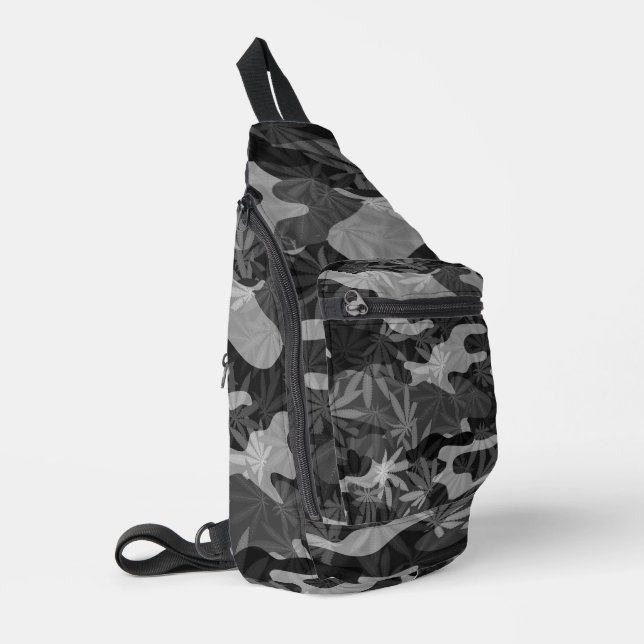Camo Design Camouflage Sling Bag (Left Corner)