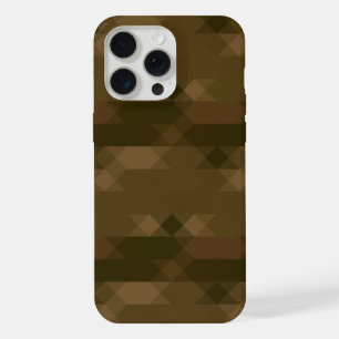 Camo Geometric iPhone 15 Pro Max Case