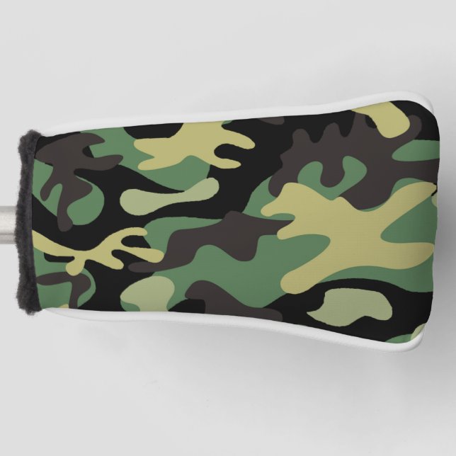 Camo Golf Head Cover (Front)