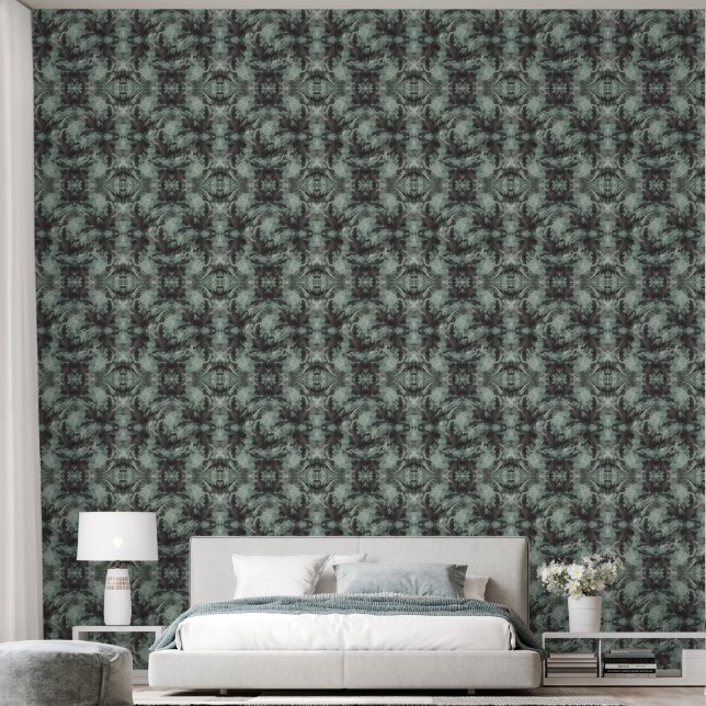 Camo Green  Wallpaper (Bedroom)