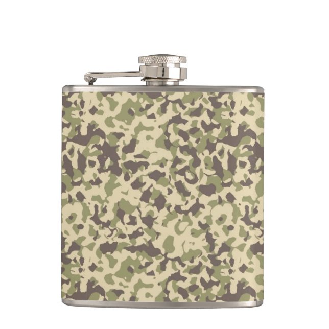 Camo Hip Flask (Front)