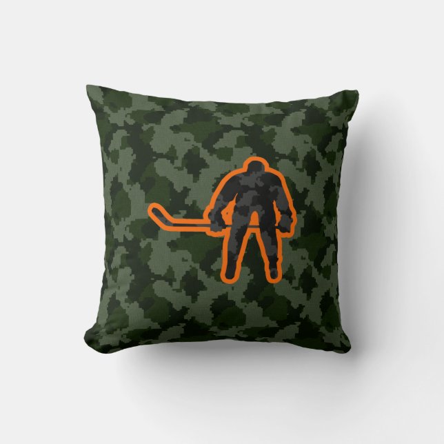 Camo Hockey Cushion (Front)