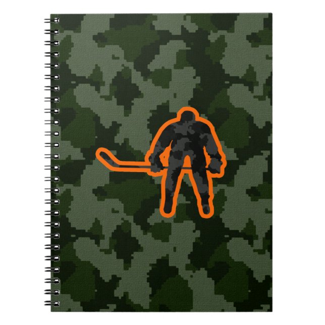 Camo Hockey Notebook (Front)