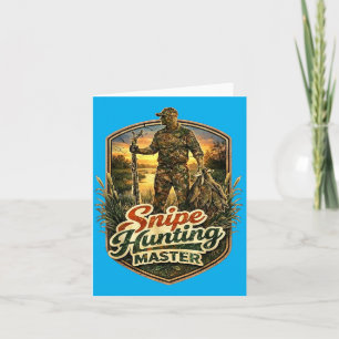 Camo Hunters Hunting Season Men Women Card