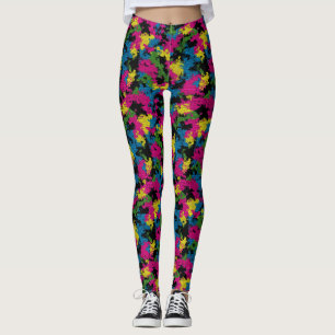 Camo Inspired Best Women Gift  Ladies Yoga Attire Leggings