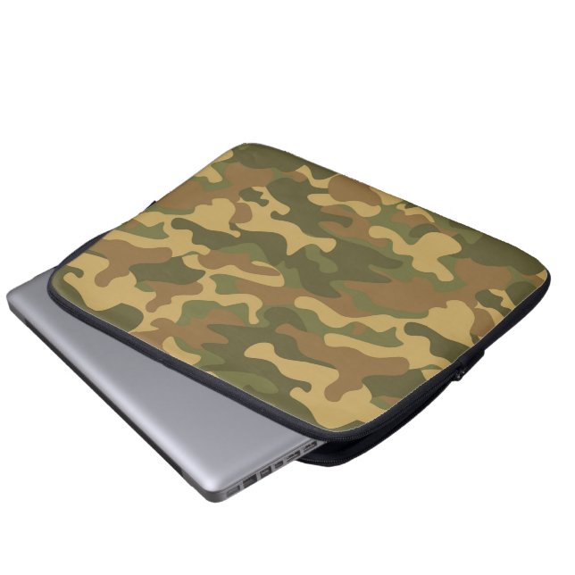 Camo Laptop Sleeve (Front Bottom)