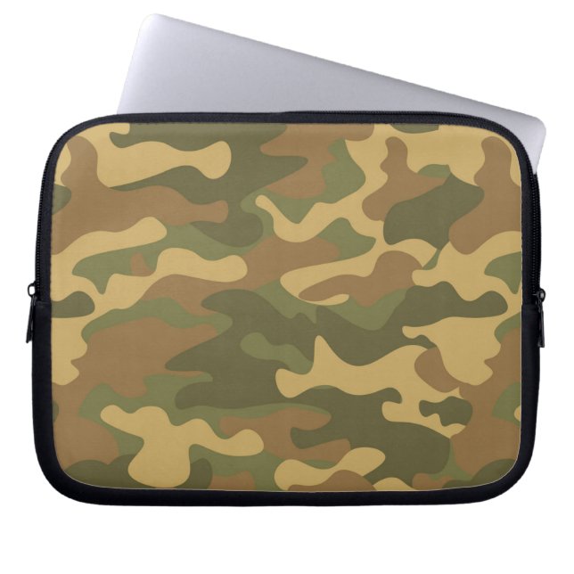Camo Laptop Sleeve (Front)