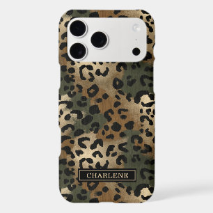 Camo Leopard Print Monogrammed