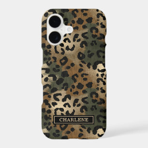 Camo Leopard Print Monogrammed