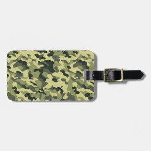 Camo Luggage Tag