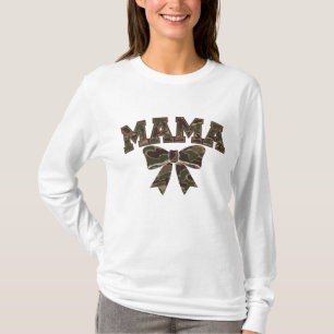 Camo Mama Women’s Casual T-Shirt