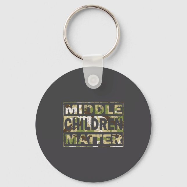 Camo Matter Middle Quote Redleg Crew Key Ring (Front)