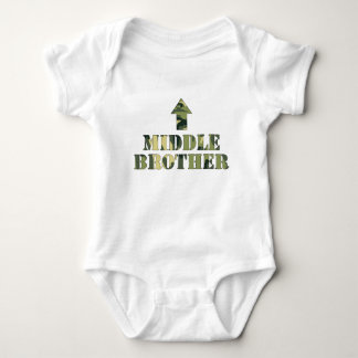 Camo Middle Brother shirt / great baby shower idea