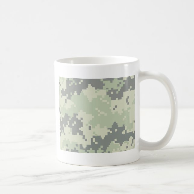 Camo Pale Coffee Mug (Right)