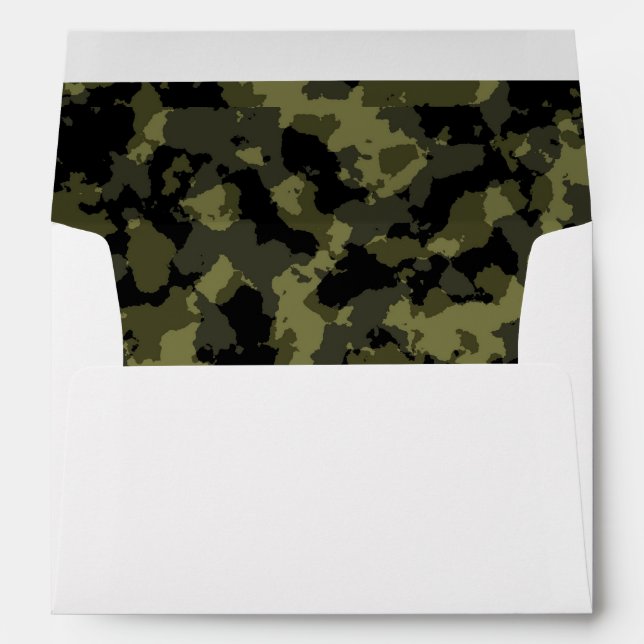 Camo Pattern Envelope (Back (Bottom))