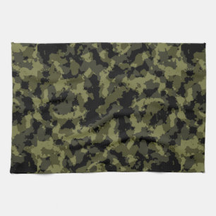 Camo Pattern Tea Towel