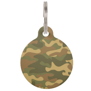 Camo Pet Tag