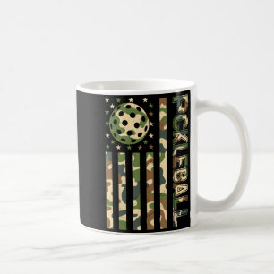 Camo pickleball-shirt american flag usa ball mum coffee mug