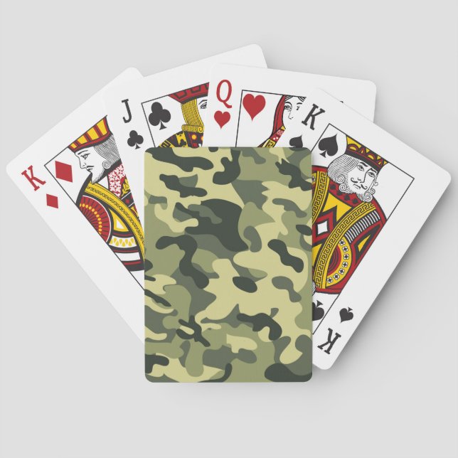 Camo Playing Cards (Back)