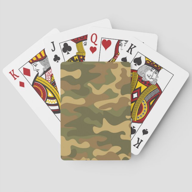 Camo Playing Cards (Back)