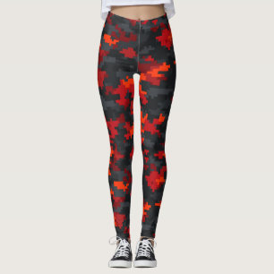 Camo Print Bridal Shower Gifts Performance Wear Leggings