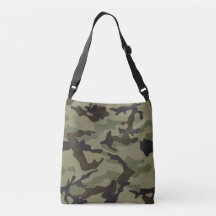 camo print cross body bag