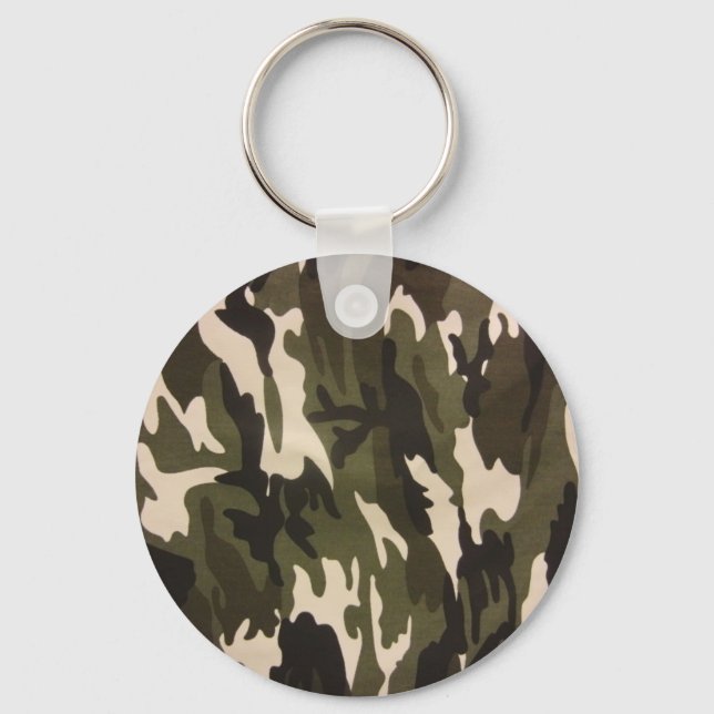 Camo Print Key Ring (Front)