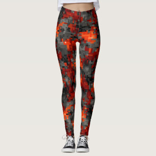 Camo Print Mum Birthday Gift Ladies Yoga Attire Leggings