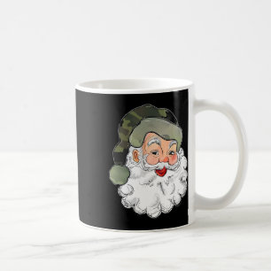 Camo Santa Merry Christmas Kids Camouflage Funny C Coffee Mug