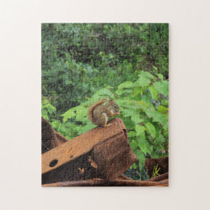 Camo Squirrel Jigsaw Puzzle