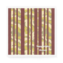Camo Stripe Birthday Party