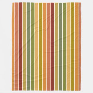 Camo Stripes Fleece Blanket