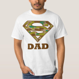 Camo Super Dad T-Shirt