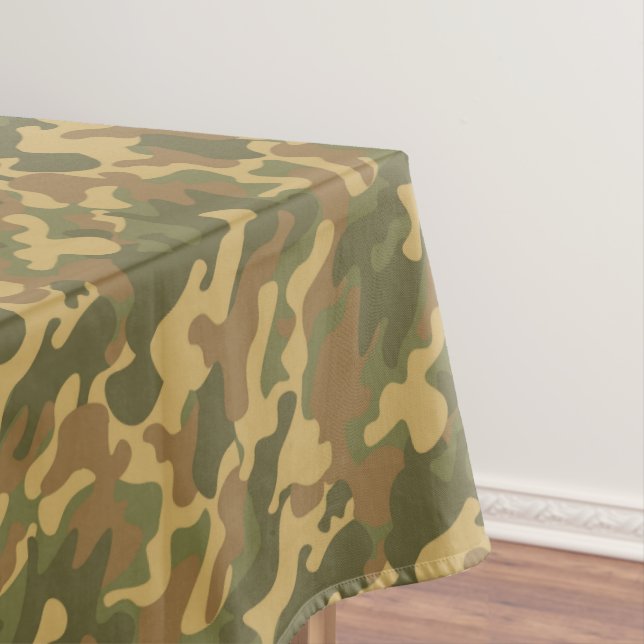 Camo Tablecloth (In Situ)