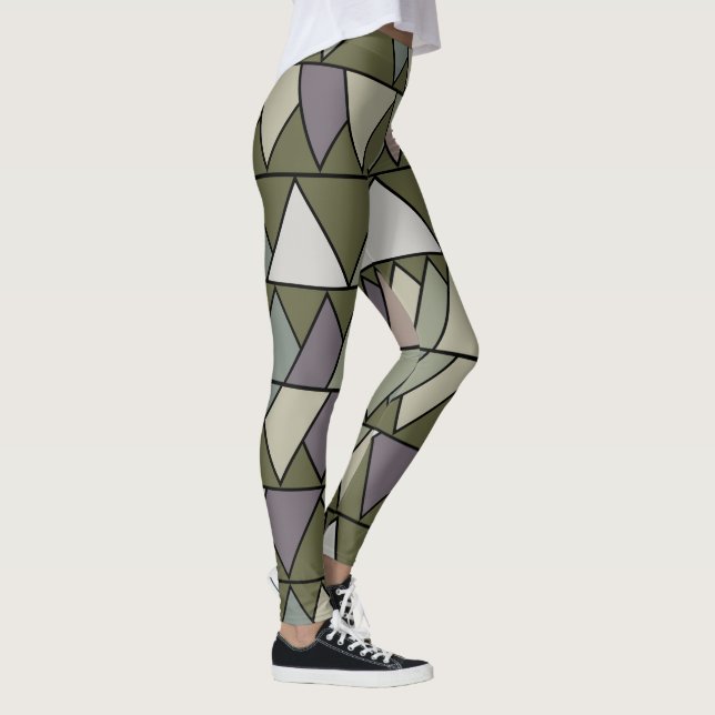 Camo Triangles  Leggings (Right)