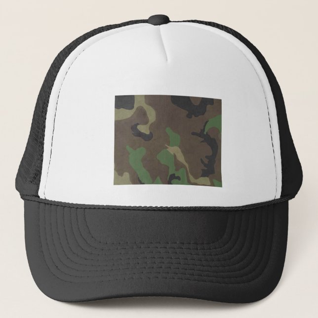 Camo Trucker Hat (Front)