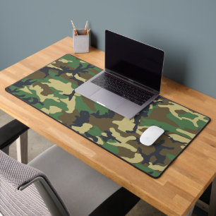 Camo Woodland Desk Mat