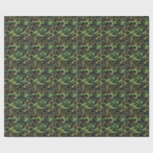 Camo Wrapping Paper