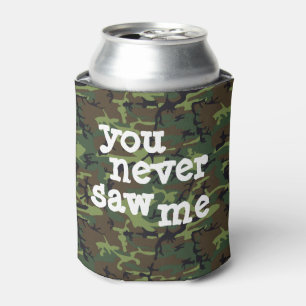 Camo your beer! can cooler