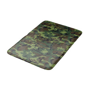 CAMOFLAGE HUNTING PATTERN BATH MAT
