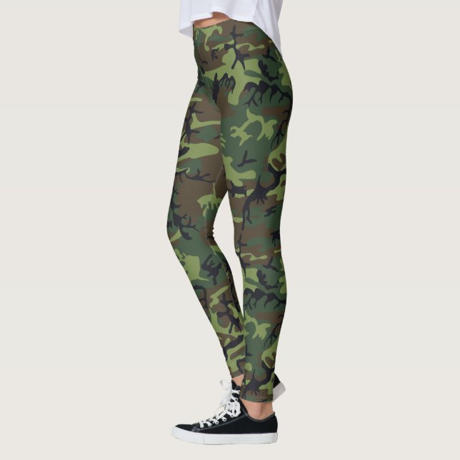 CAMOFLAGE LEGGINGS (Left)