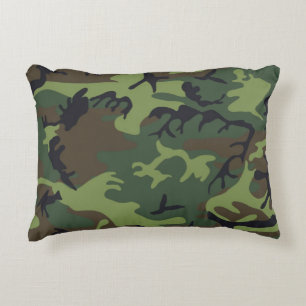CAMOFLAUGE PATTERN DECORATIVE CUSHION
