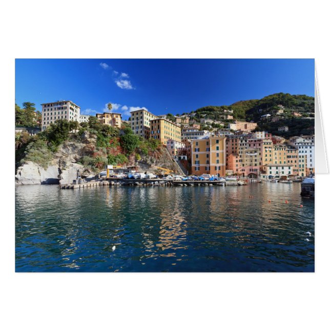 Camogli from the sea (Front Horizontal)