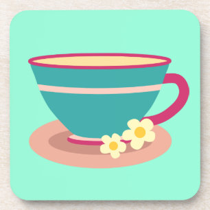 Camomile tea for tea lovers coaster