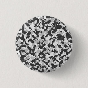 camouflage 3 cm round badge
