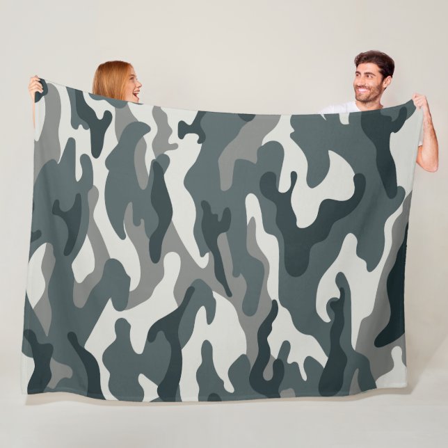 Camouflage 4 60x80 Fleece Blanket (In Situ)