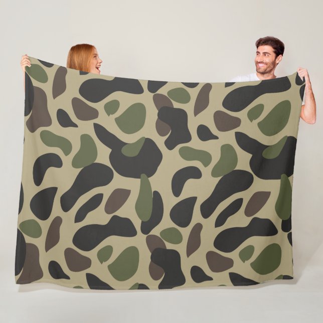 Camouflage 5 60x80 Fleece Blanket (In Situ)