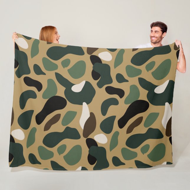 Camouflage 7 60x80 Fleece Blanket (In Situ)