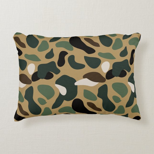 Camouflage 7 decorative cushion (Front)
