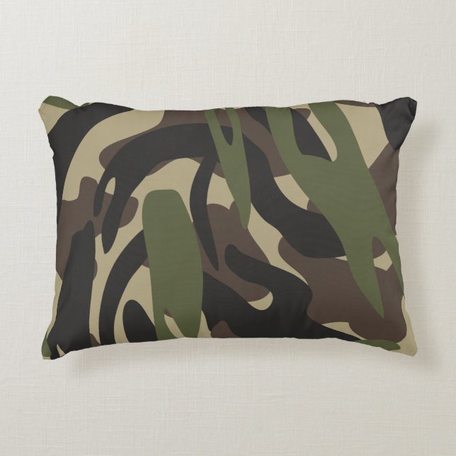 Camouflage 8 decorative cushion (Front)